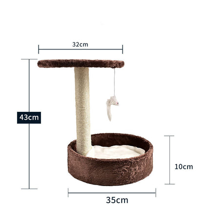 Cat Climbing Frame Litter Tree Integrated Grab