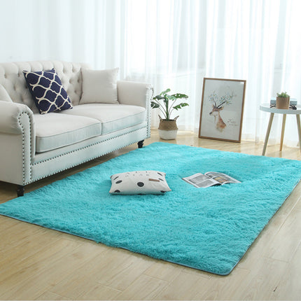 Silky Fluffy Carpet Modern Home Decor Long Plush Shaggy Rug