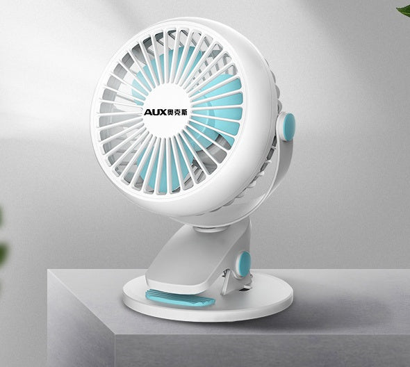 Portable Mini Desktop Fan Silent High Wind Power Cordless Rechargeable Fan Cooler Small Fan For Students Office Gifts