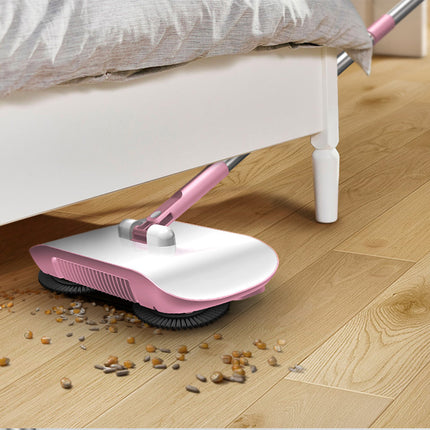 Hand Push Sweeper Household Broom Dustpan Mop Floor All-in-one Machine Gift Mop Sweeper