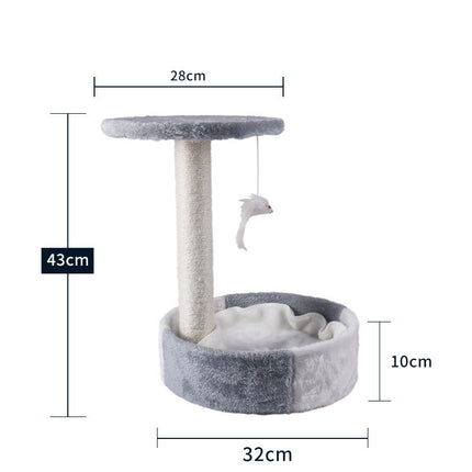 Cat Climbing Frame Litter Tree Integrated Grab