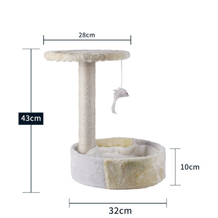 Cat Climbing Frame Litter Tree Integrated Grab