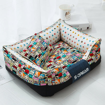 New House Dogs Product Bed Accessories Pets Cats Mat