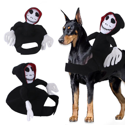 NEW Funny Pet Halloween Costume Halloween Pet Decoration Dress Up Pet Cosplay Costume Halloween Pet Clothes Spider Pumpkin Vest